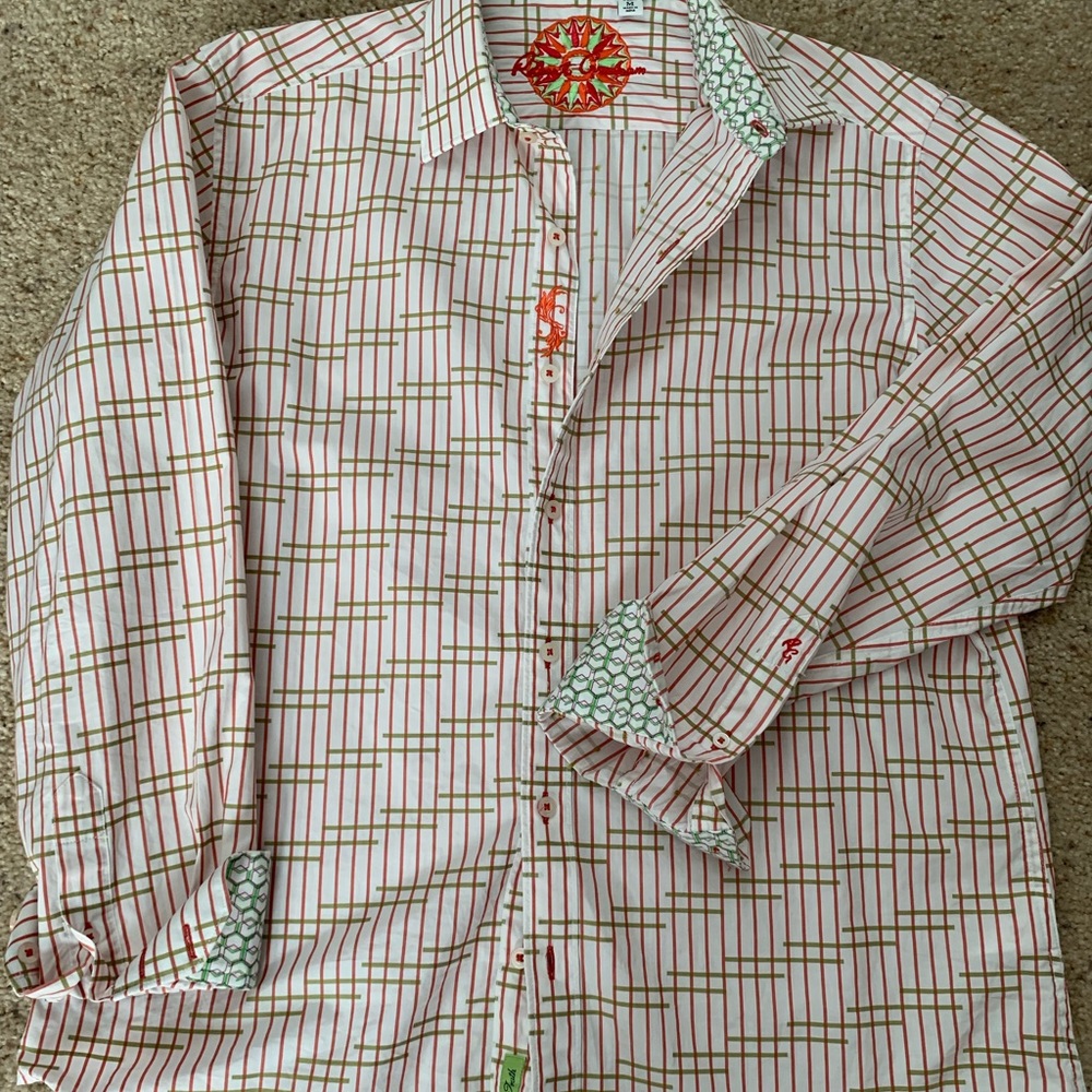 Robert Graham men’s dress shirt